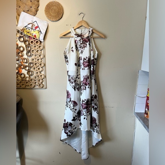 Enfocwomen size 14 high low strapless hand dress - Picture 1 of 7